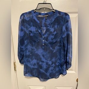 Tie Dye pattern Express Blouse